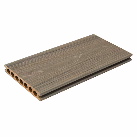 China Factory Price Wood Plastic Composite Flooring WPC Co-Extrusiong Hollow Deck DIY Construction Garden Yard Decking