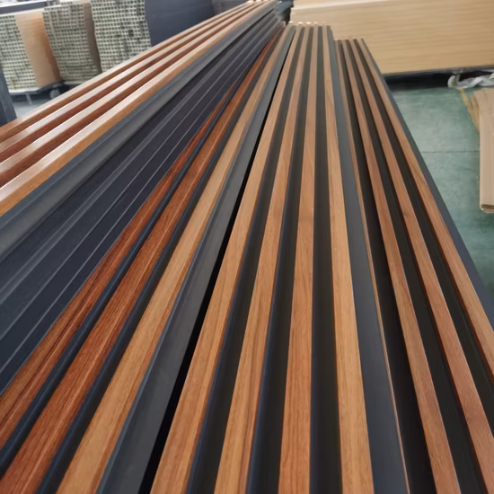 Hollow Wall Panel Interior Fashion Wood Plastic Composite PVC Decorative Wood Alternative WPC Wall Panel