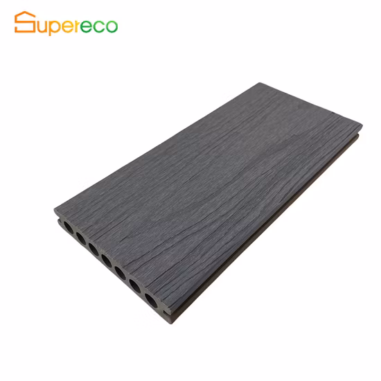 Easy to Clean China Supplier WPC Hollow Composite Decking for Outdoor