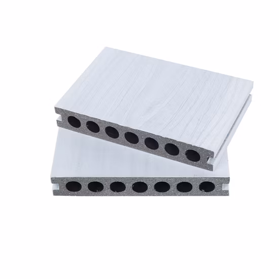 Outdoor Good Price Wood Plastic Composite Decks Cheap Prices WPC Hollow Decking Board