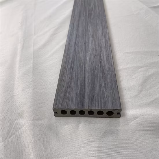 Outdoor WPC Wood Plastic Composite Square Hollow Decking for Decoration