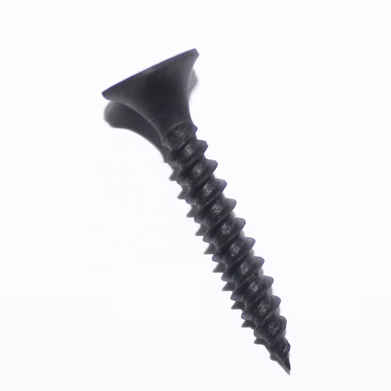 Black Phosphated Fine and Coarse Thread Drywall Screw Factory